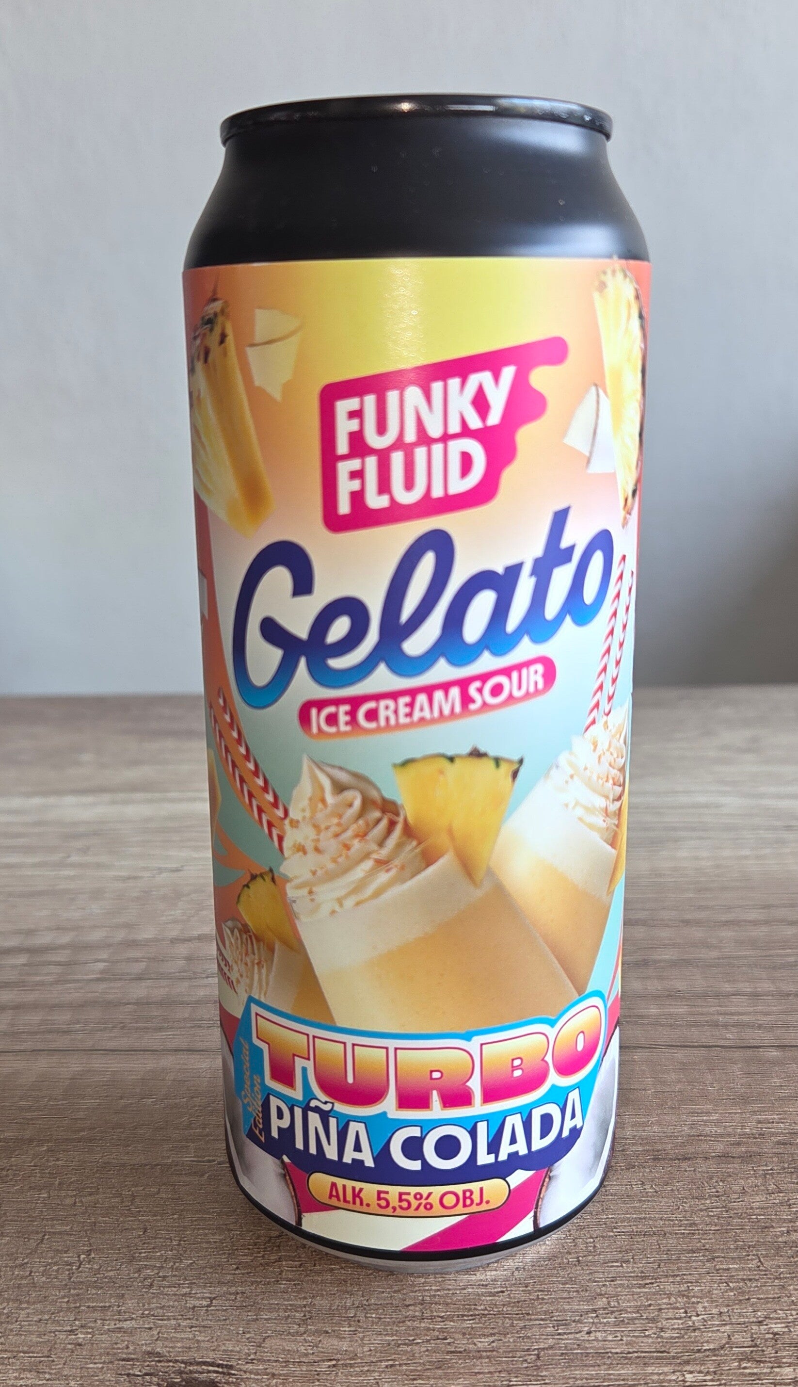 Funky Fluid Gelato: Turbo Pina Colada 50cl (Smoothie Sour)