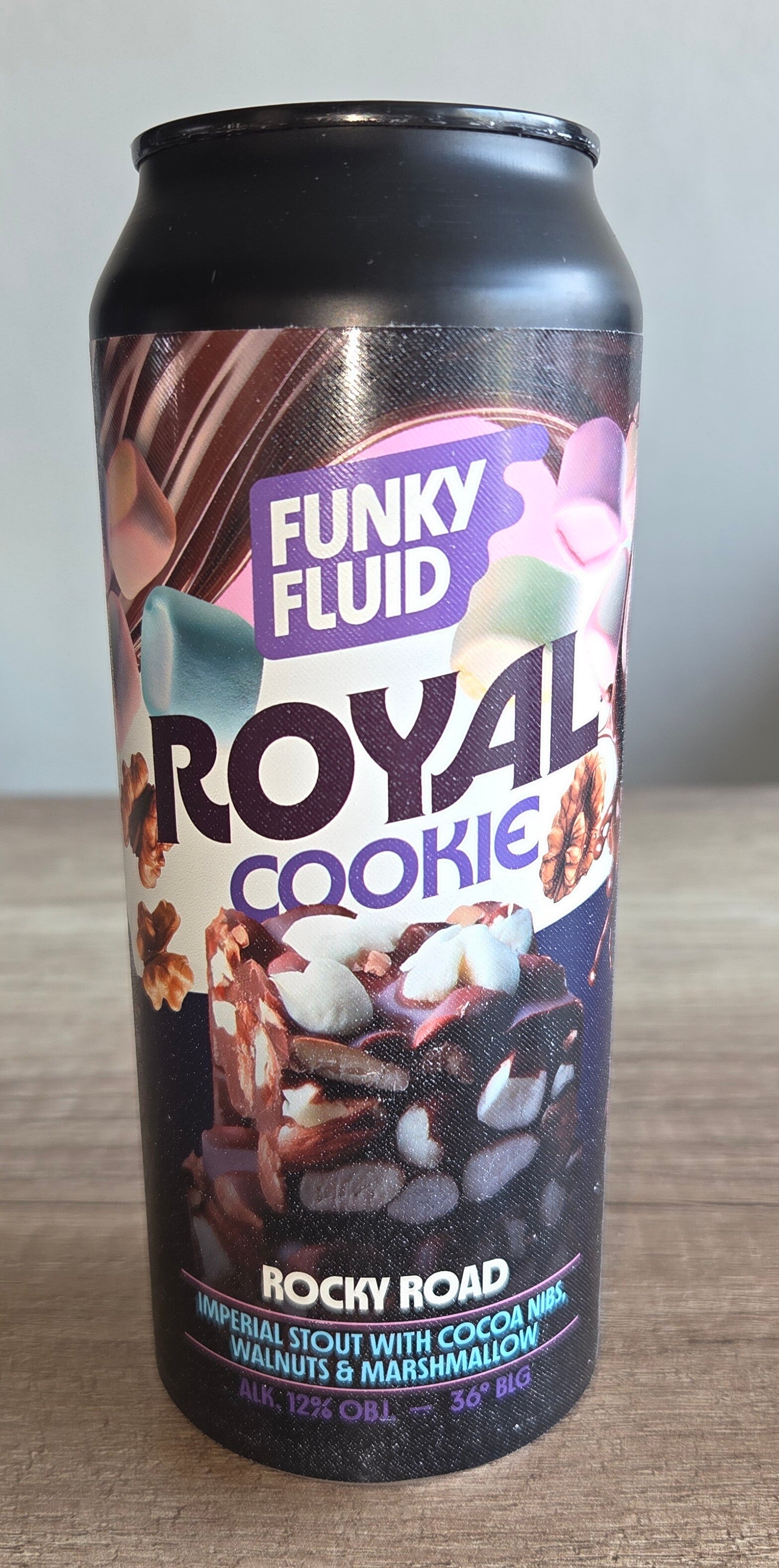 Funky Fluid Royal Cookie: Rocky Road 50cl (Imperial Stout)