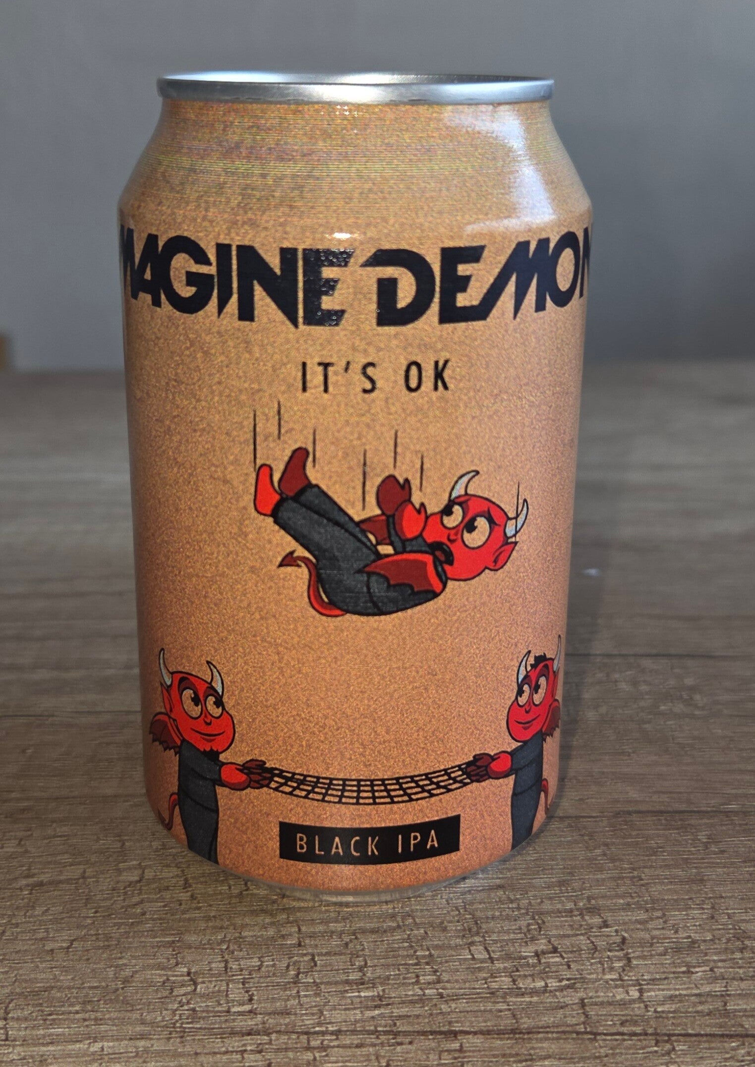 Happy Demons: Imagine Demons: It's Ok 33cl (Black IPA)