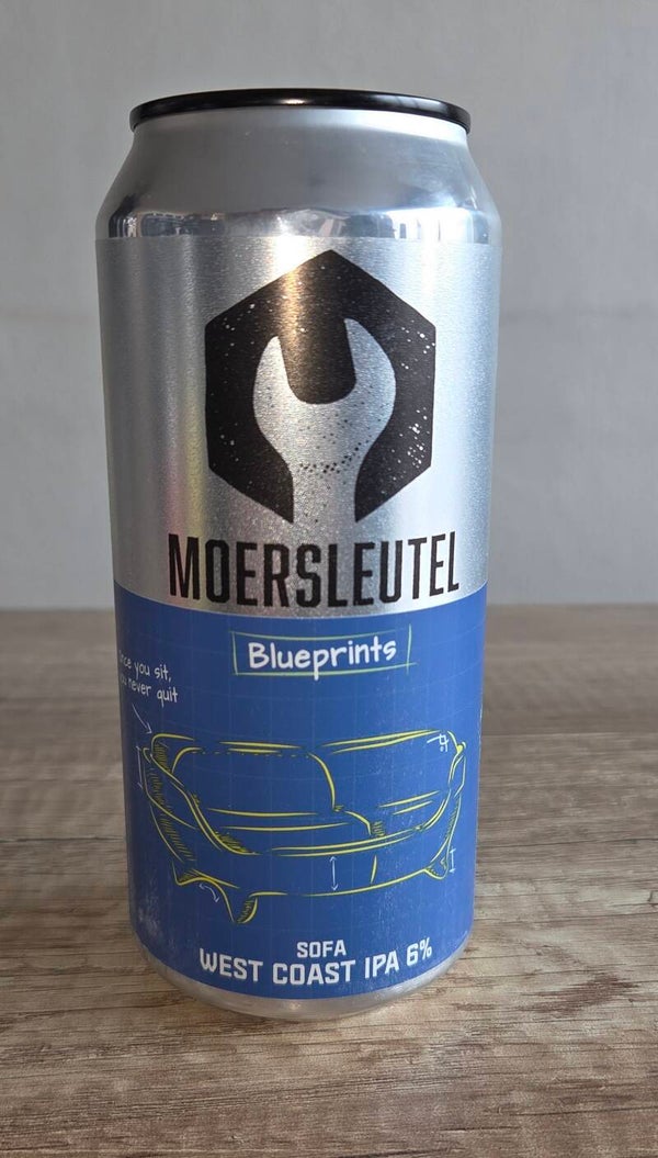 Moersleutel: Blueprints Sofa 44cl (IPA)