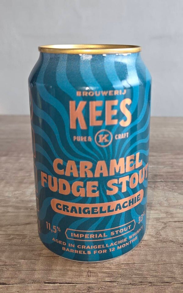 Kees: Caramel fudge stout Craigellachie 33cl (BA Stout)