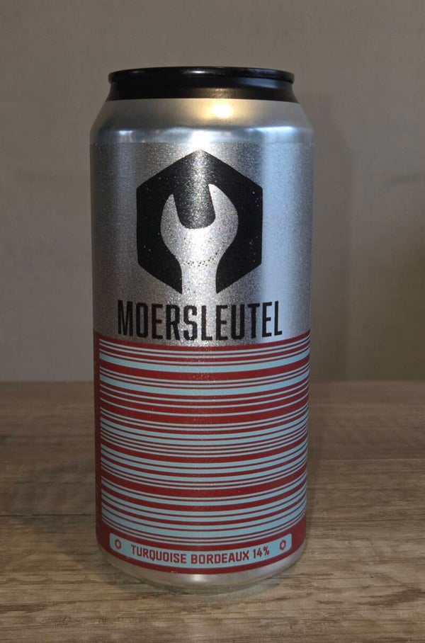 Moersleutel: Barcode Turquoise Bordeaux 44cl (BA Stout)