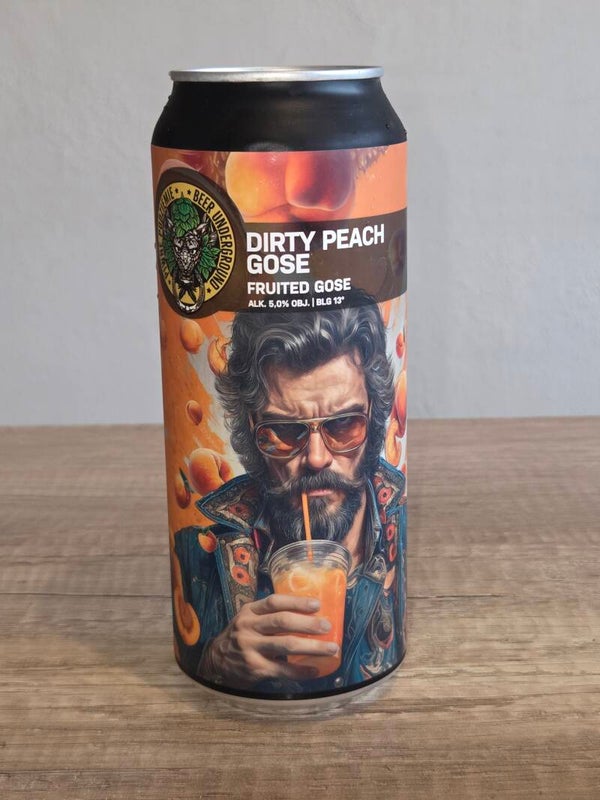 Beer Underground: Dirty Peach Gose 50cl (Fruited Gose)