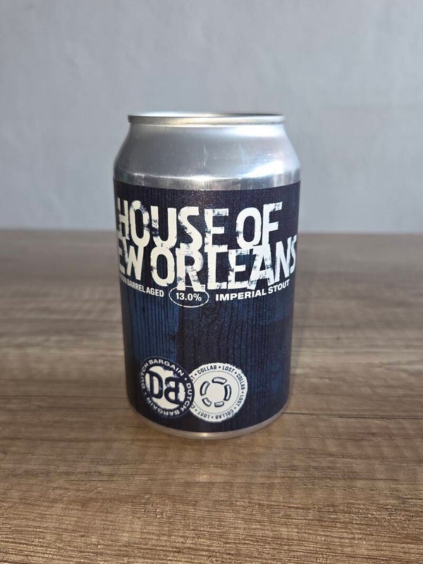 Dutch Bargain x Lost: House of New Orleans 33cl (BBA Stout)
