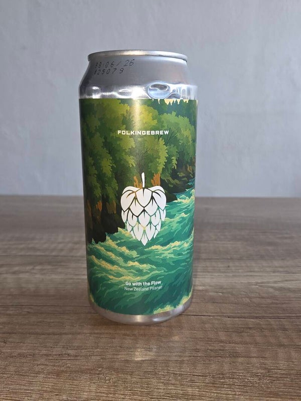 Folkinge: Go With The Flow 44cl (NZ Pilsner)