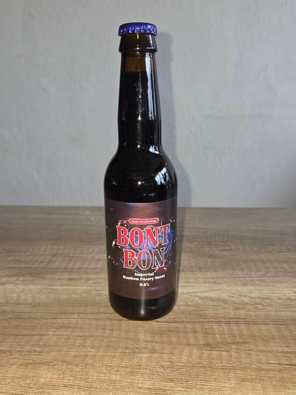 Strieper Craft Beer x Hooglander x Brouwschuur x Ebontree: Bont bon 33cl (Pastry Stout)