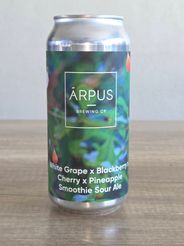 Arpus: White Grape X Blackberry X Cherry X Pineapple Smoothie Sour Ale 44cl (Smoothie Sour'