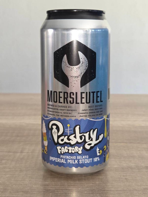 Moersleutel: Pastry Factory: Pistachio Gelato 44cl (Imp. Milk Stout)
