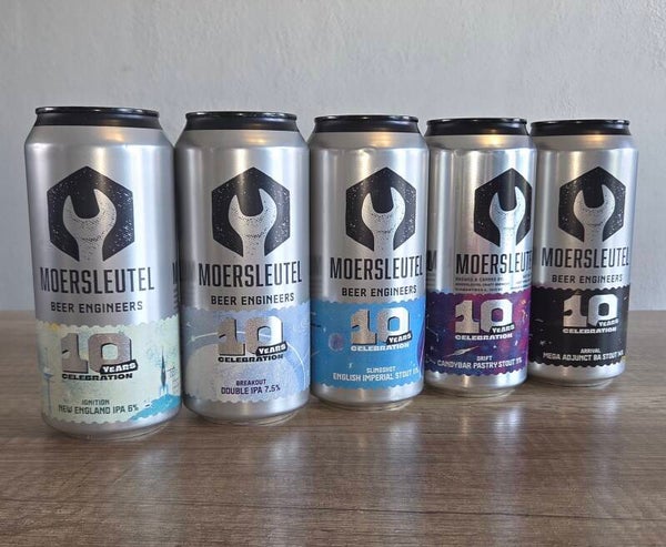 Moersleutel 10 Year Anniversary 10x44cl (Diverse)
