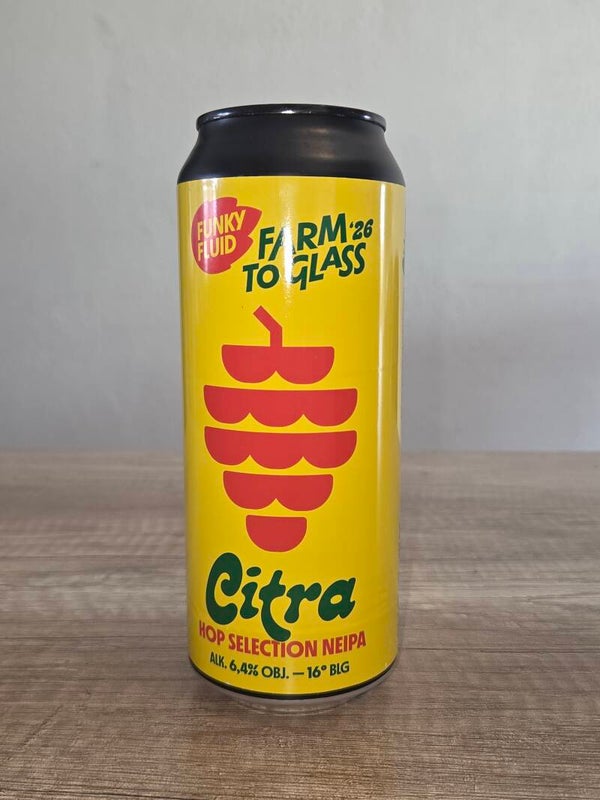 Funky Fluid: Farm To Glass '26: Citra 50cl (Single Hop NEIPA)