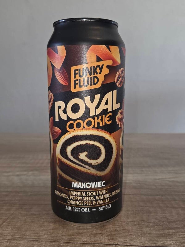 Funky Fluid: Royal Cookie: Makowiec 50cl (Pastry Stout)