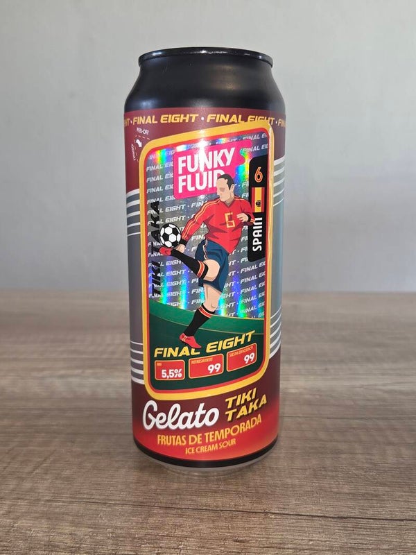 Funky Fluid: WK: Gelato: Tiki Taka (Spain) 50cl (Smoothie sour)