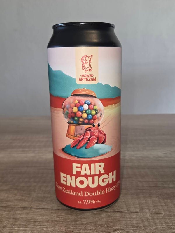Browar Artezan: Fair Enough 50cl (Double NEIPA)