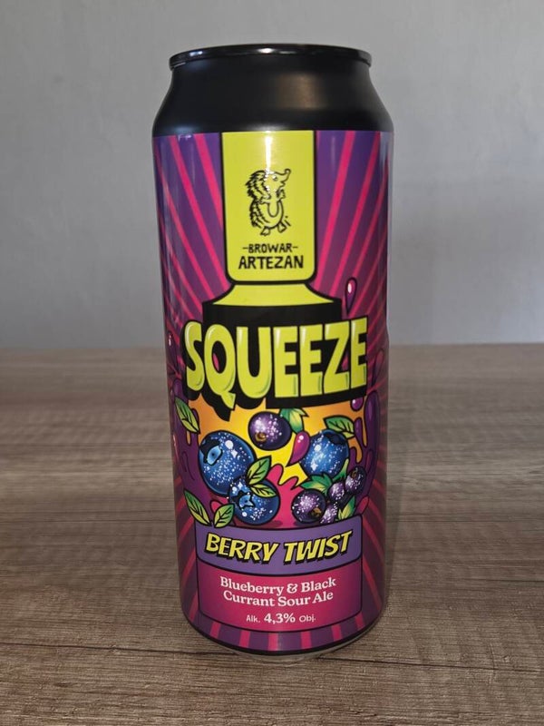 Browar Artezan: Squeeze: Berry Twist 50cl (Sour Ale)