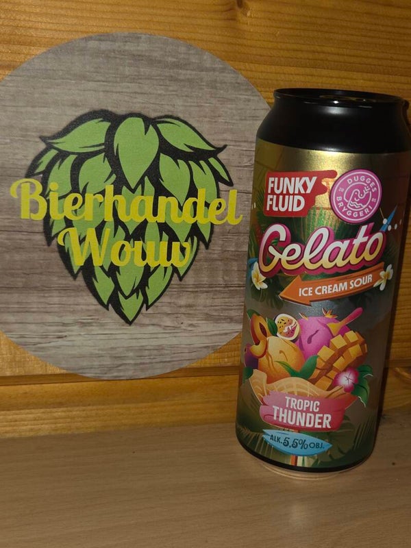 Funky Fluid x Dugges: Gelato Tropic Thunder 50cl (Smoothie Sour)