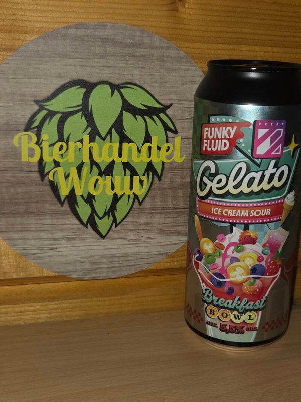 Funky Fluid x Prizm : Gelato Breakfast Bowl 50cl (Smoothie Sour)