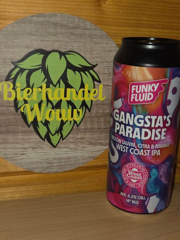 Funky Fluid: Gangsta's Paradise 50cl (West Coast IPA)