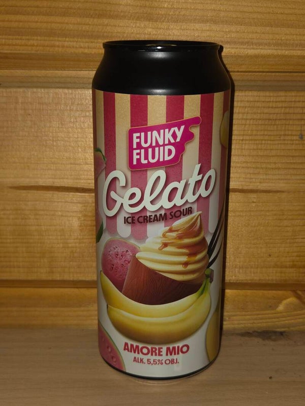 Funky Fluid: Gelato Amore Mio 50cl (Smoothie Sour)