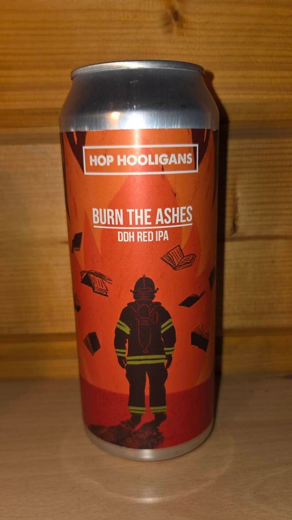 Hop Hooligans Brewery: Burn the ashes 50CL (Red IPA)