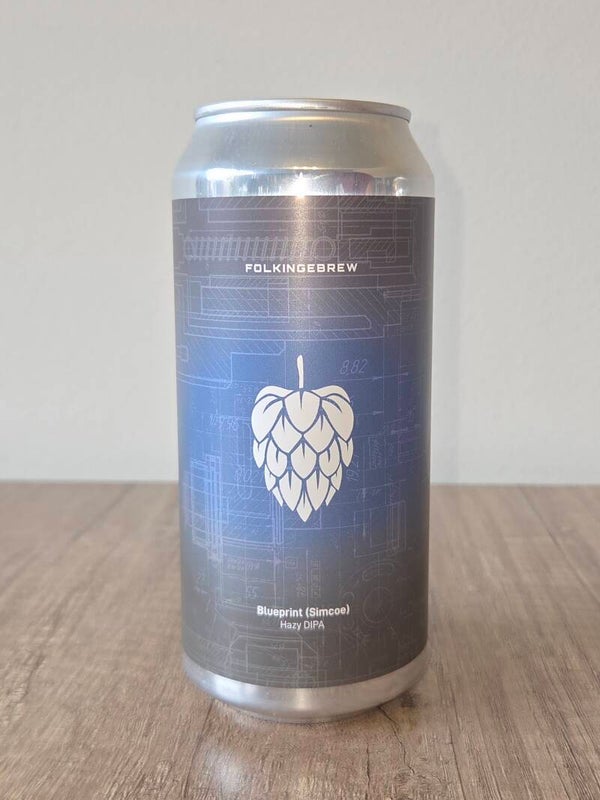 Folkingebrew: Blueprint (Simcoe) 44CL (Hazy DIPA)
