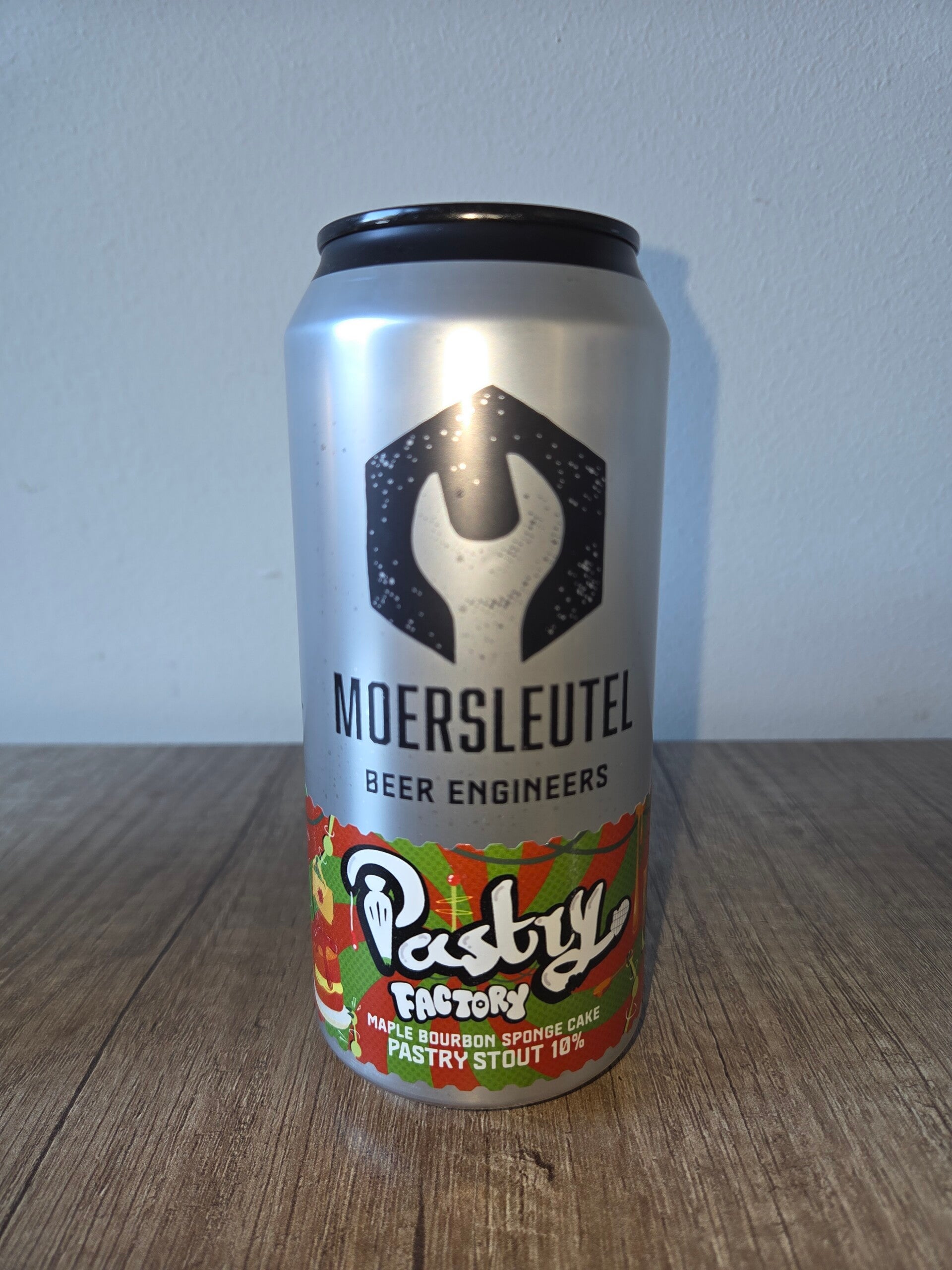 Moersleutel: Pastry Factory: Maple Bourbon Sponge Cake 44cl (Pastry Stout)