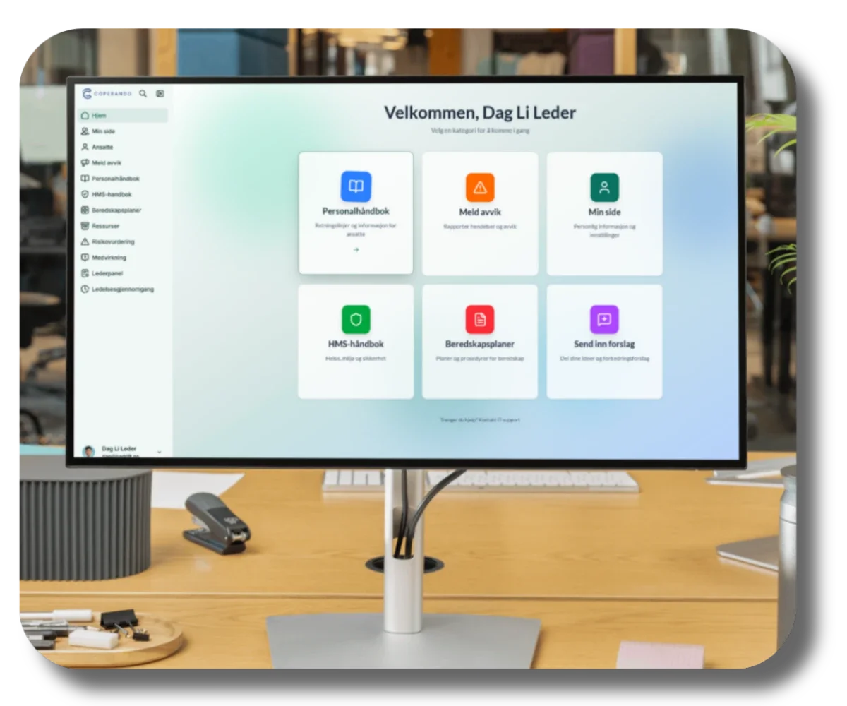 HMS-system for små bedrifter
