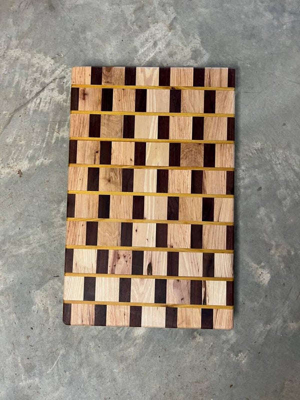 Thick Checkboard Cutting Board