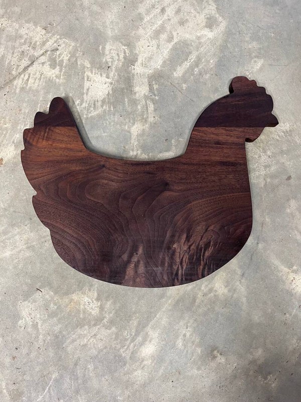 Chicken Shaped Cutting Board