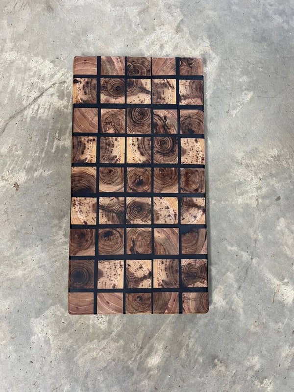 Hickory and Resin Charcuterie Tray