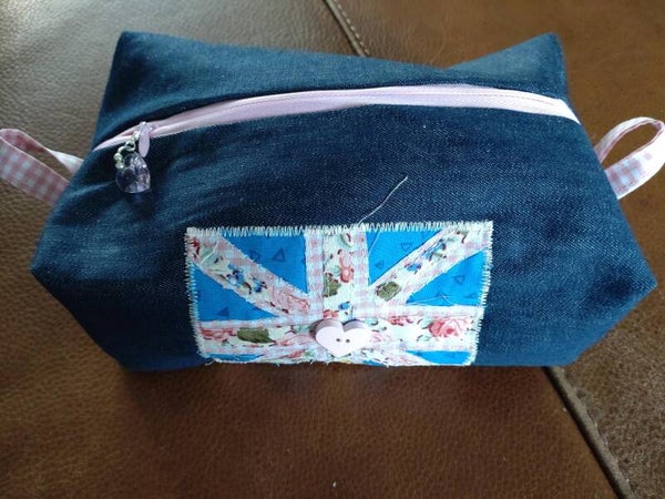 Medium Bag - union jack pastel