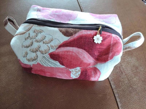 Medium bag - pink floral