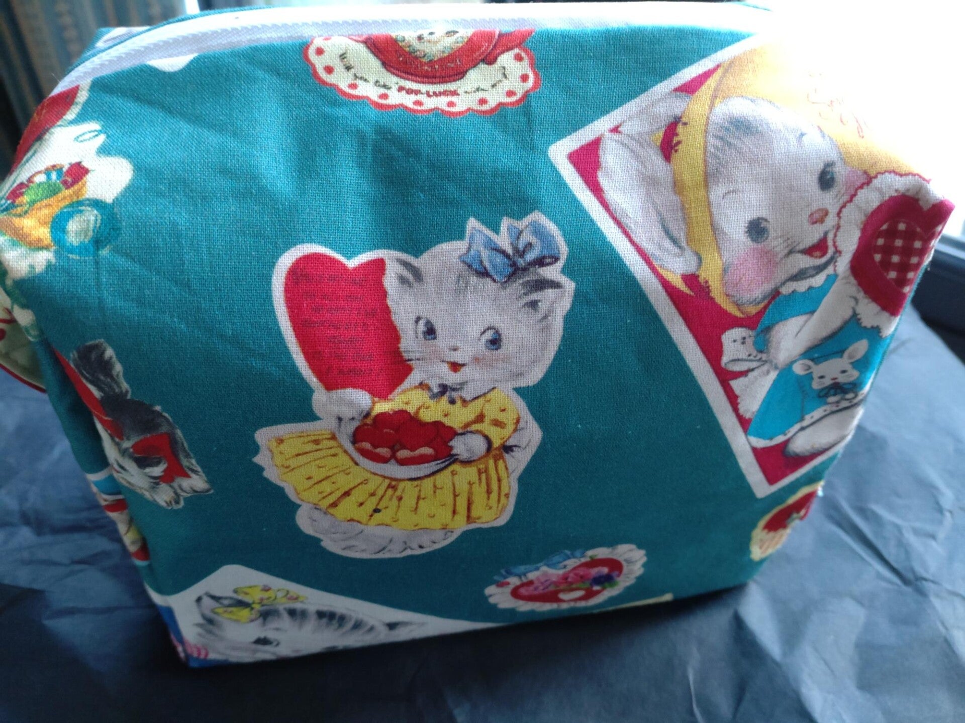 Box bag - kitsch cats