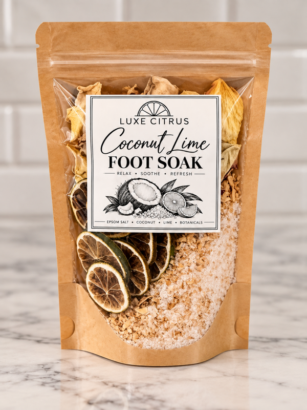 Coconut Lime Foot Soak