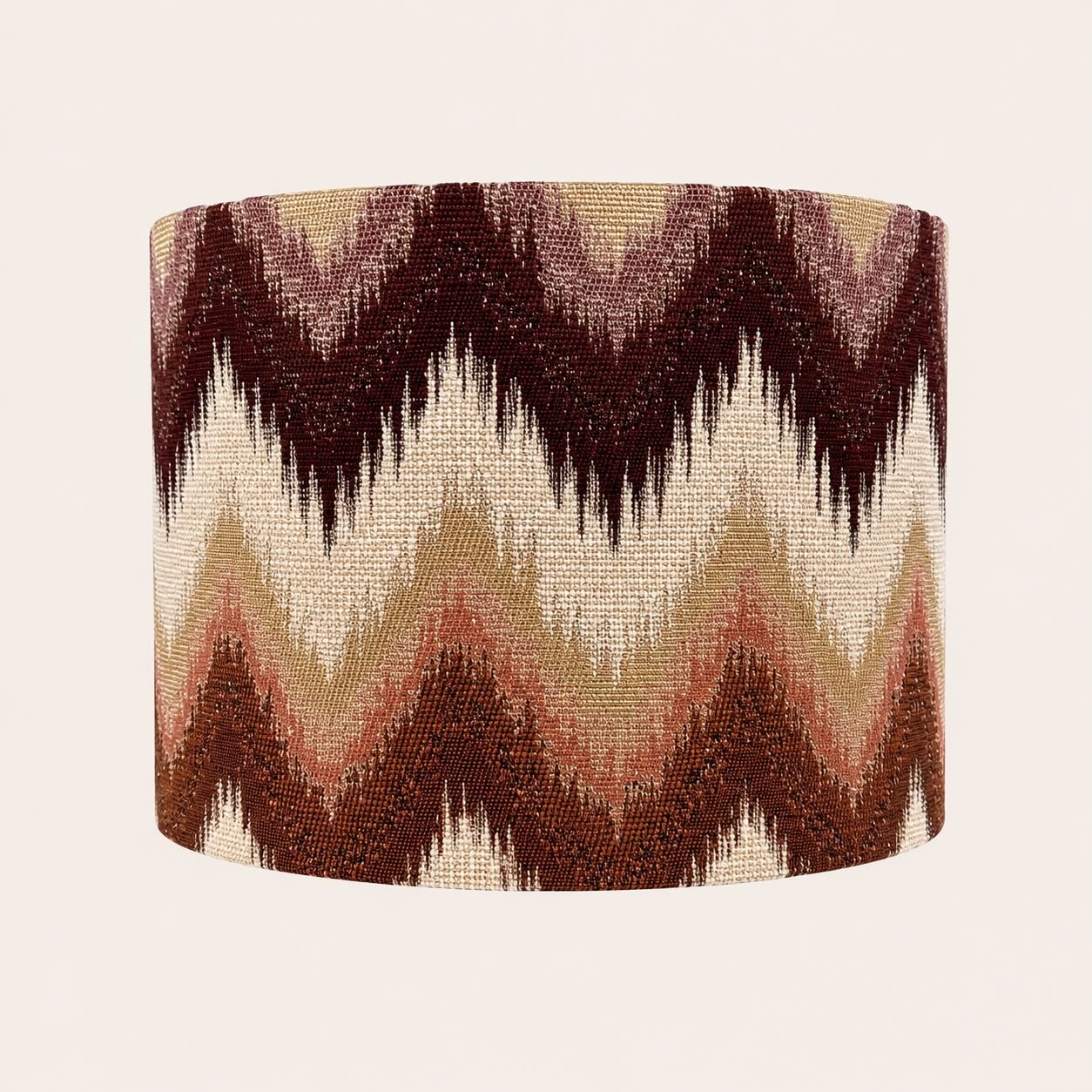Lampenkap Burgundy Zigzag