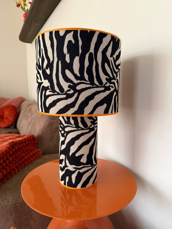 Wild Zebra Lamp