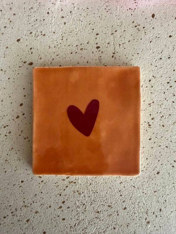 Tegeltje ‘hart’