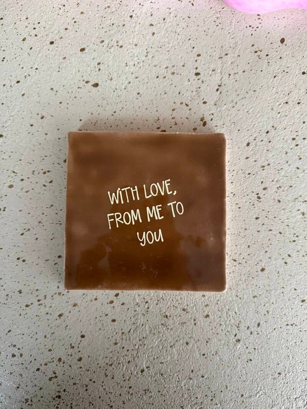 Tegeltje “With love from me to you”