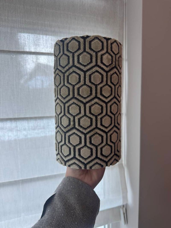 Wandlamp- Langwerpig Hexagon Goud