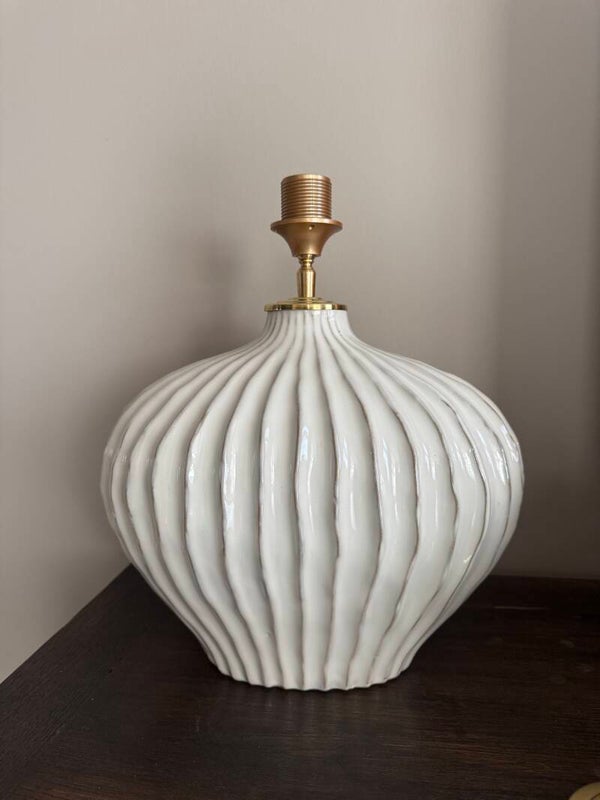 Lampenvoet - Clam Ivory