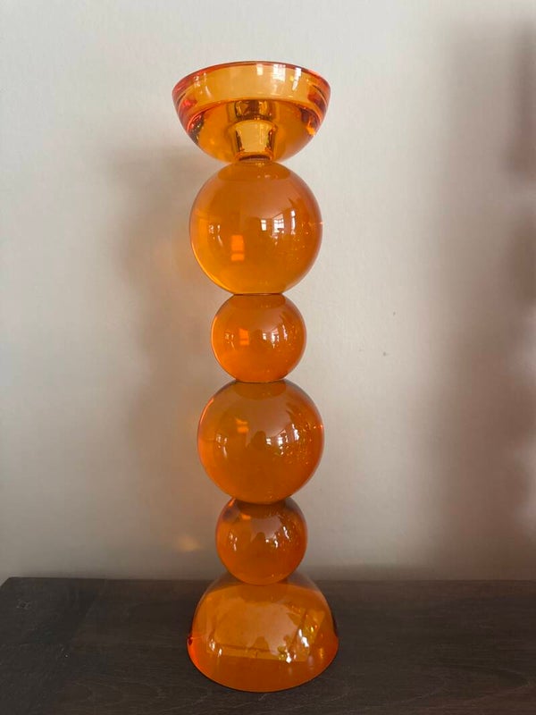 Light & Living kandelaar bolling oranje L