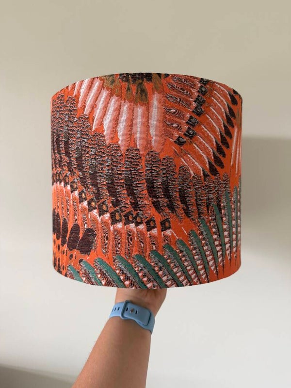 Lampenkap Orange feather