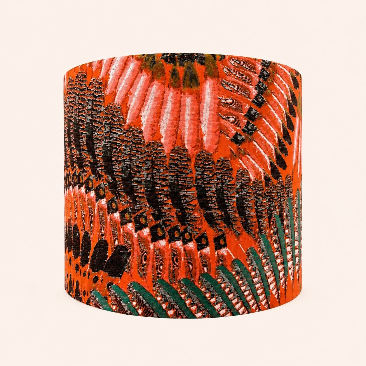 Lampenkap Orange feather