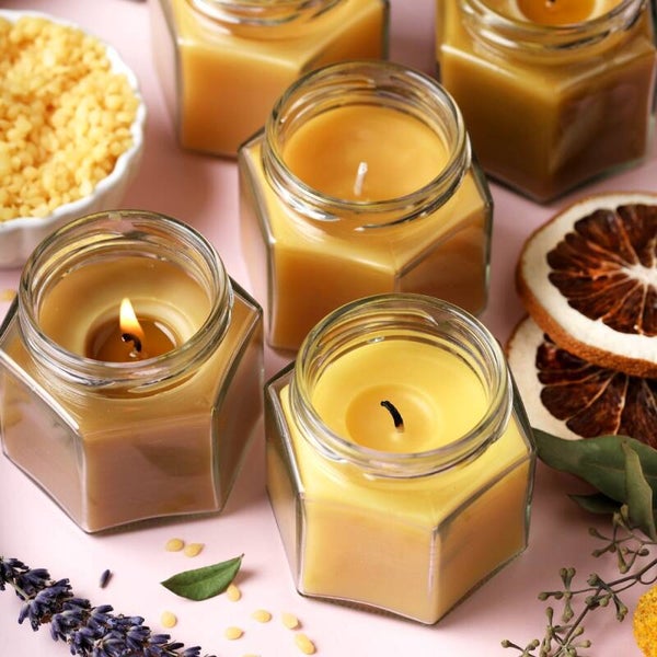 beeswax candle