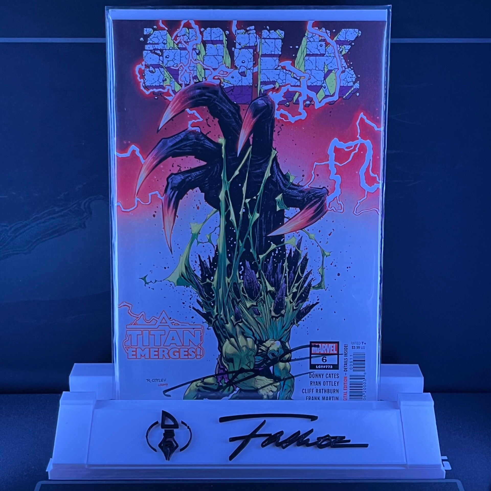 Hulk #6 – Titan Emerges! signiert von Donny Cates