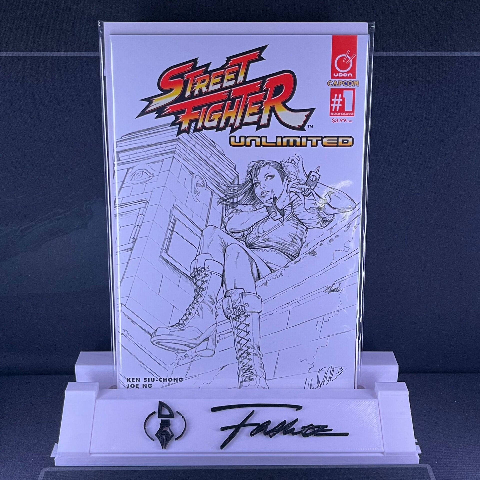 Street Fighter Unlimited #1 – Skizzen Cover