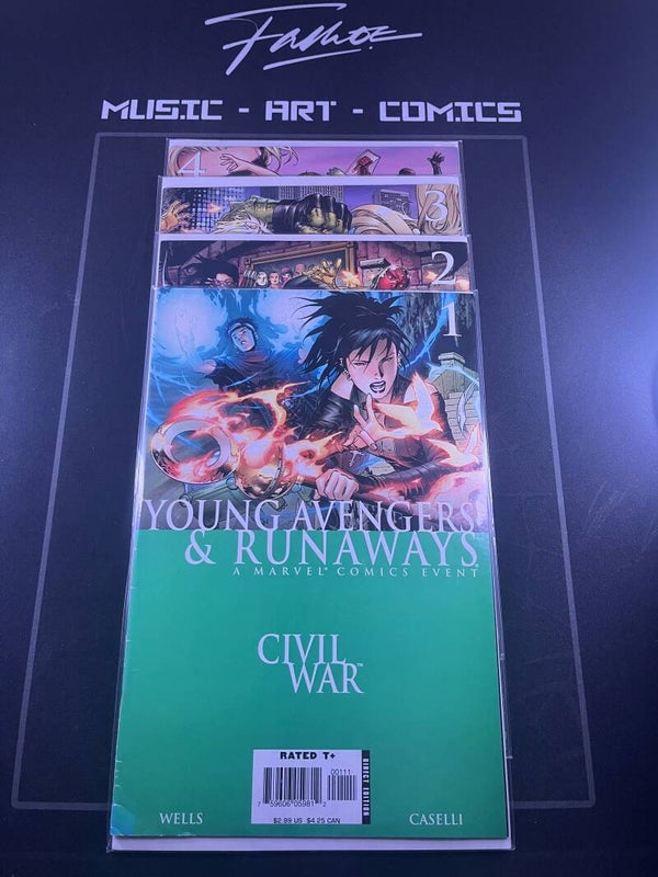 Young Avengers & Runaways (Civil War, Set 1-4)