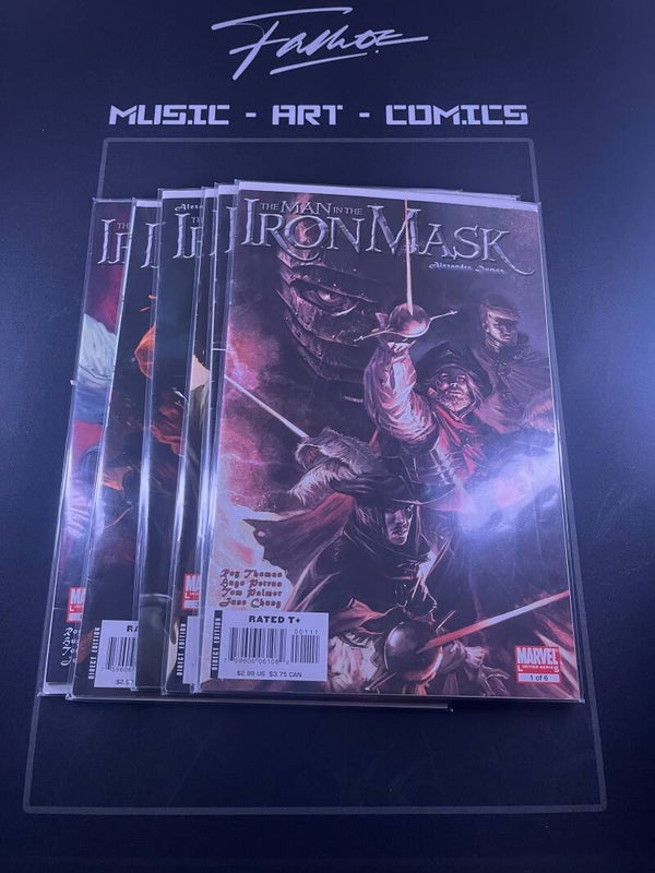 The Man in the Iron Mask (Set 1-6, Limited Series)