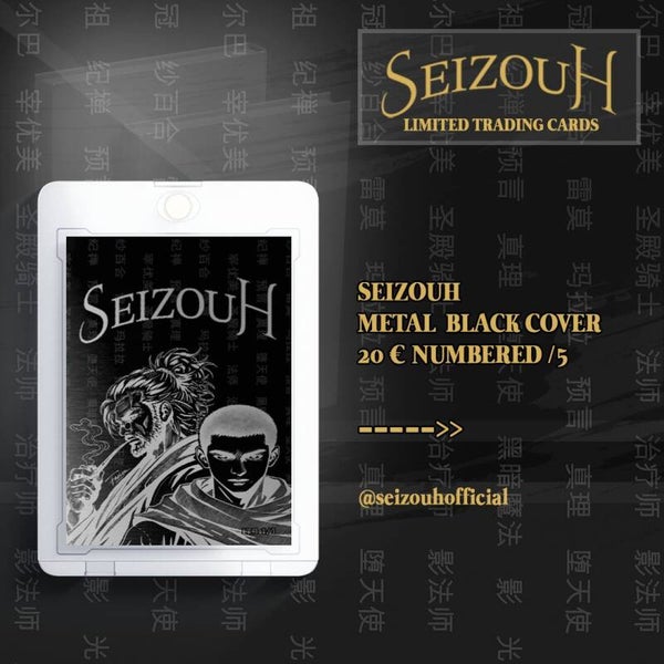 Seizouh Metal Card Black Cover