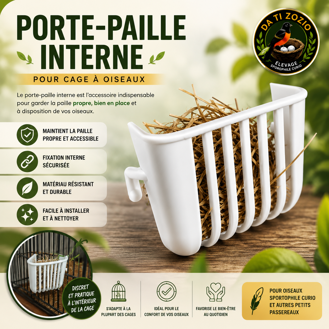 Porte paille