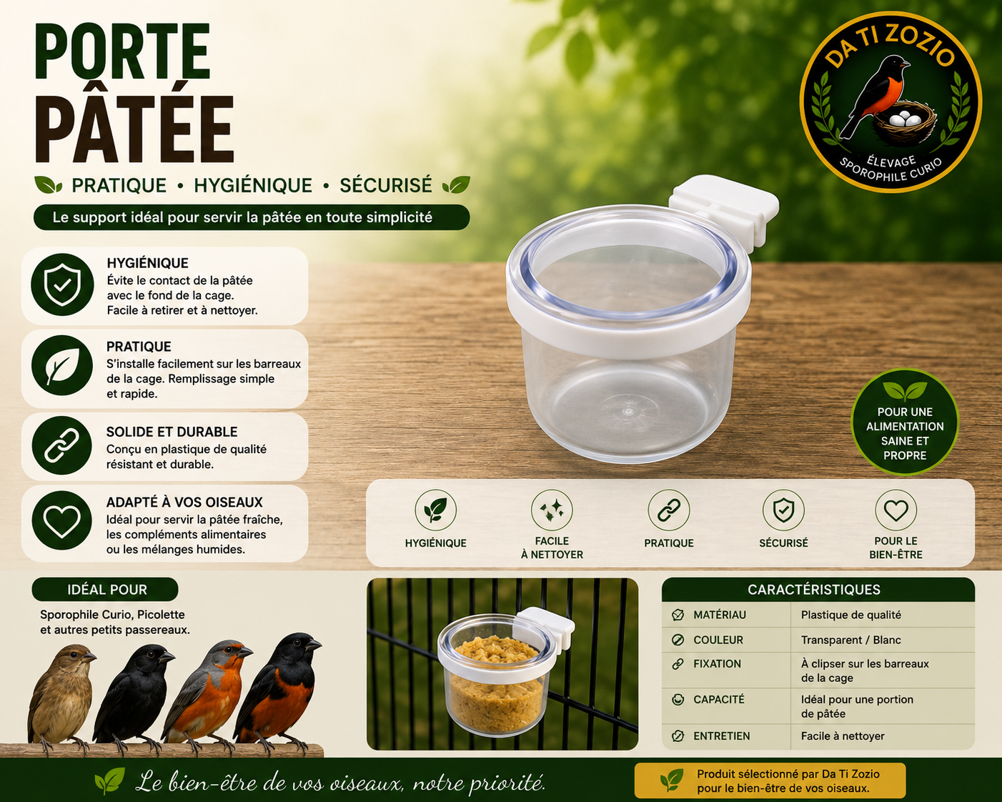 Porte pâté